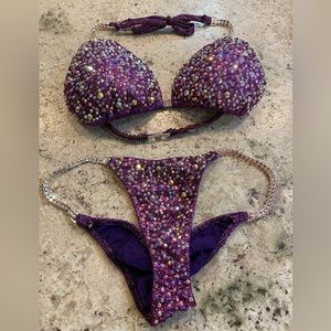 Purple Competition Bikini